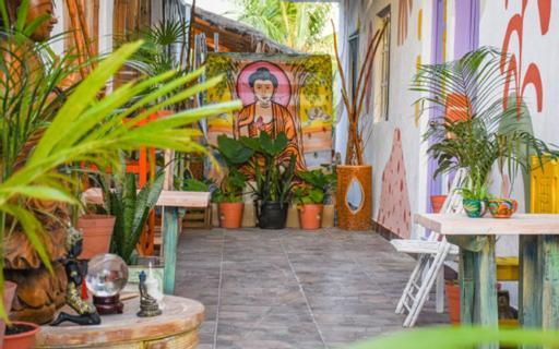 Departamentos Cerca De Ferry Holbox Hotell Exteriör bild